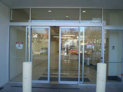 Auto Sliding Glass Door